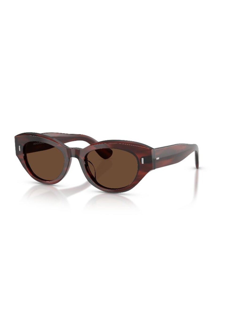 New Oliver Peoples Women's Sunglasses Brown Lens Acetate Frame OV5615SU LERRUE